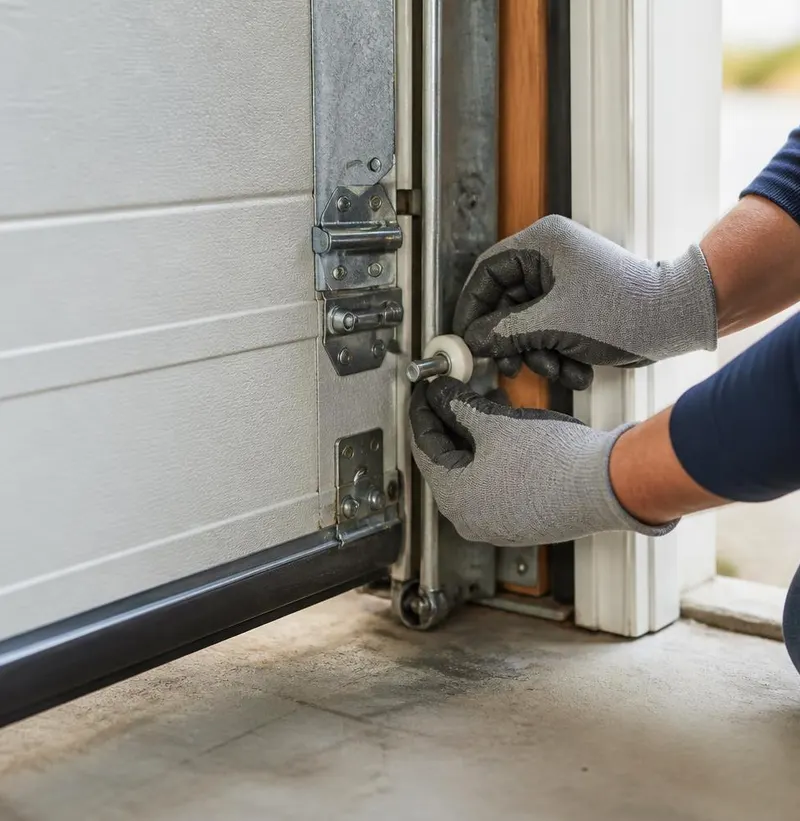 Off Track Door Repair in Interlachen